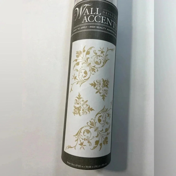 Designer Wall Accents - Gold  Foil Design – Adhesive Wall Art– BNIB. - Picture 10 of 10